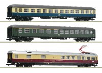 Set de 3 vagoane de calatori  D377 Hispania Express DB - H0 Roco 6200052